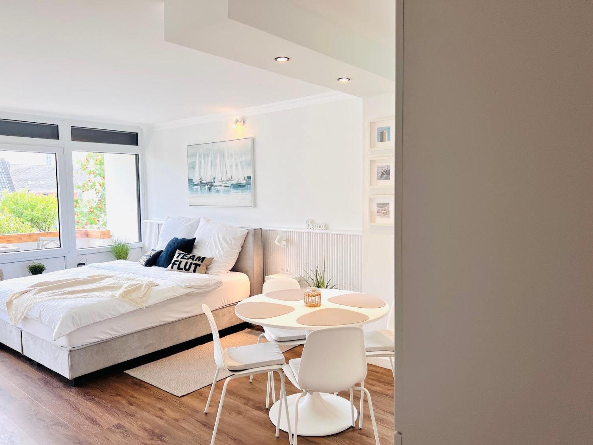 Neu - Frisch Renoviertes Ferienapartment "Waterkant" بوسم المظهر الخارجي الصورة